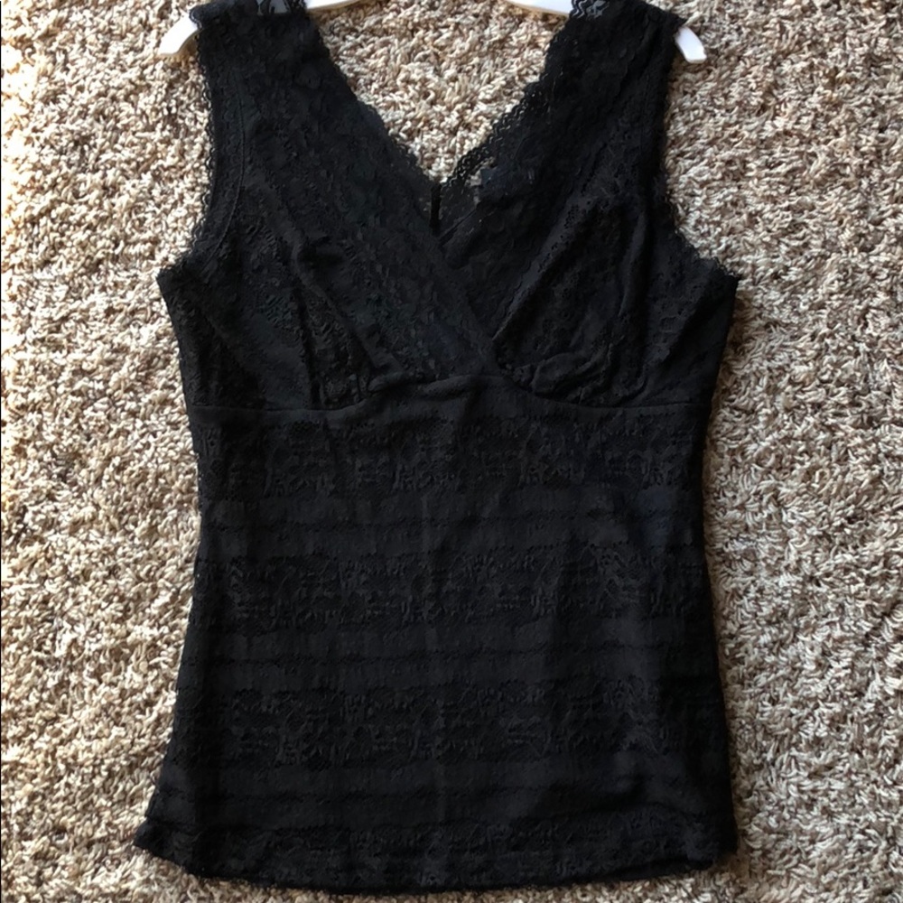 Black Lace Top